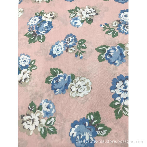 Classical Design Cotton Linen Printed Fabric